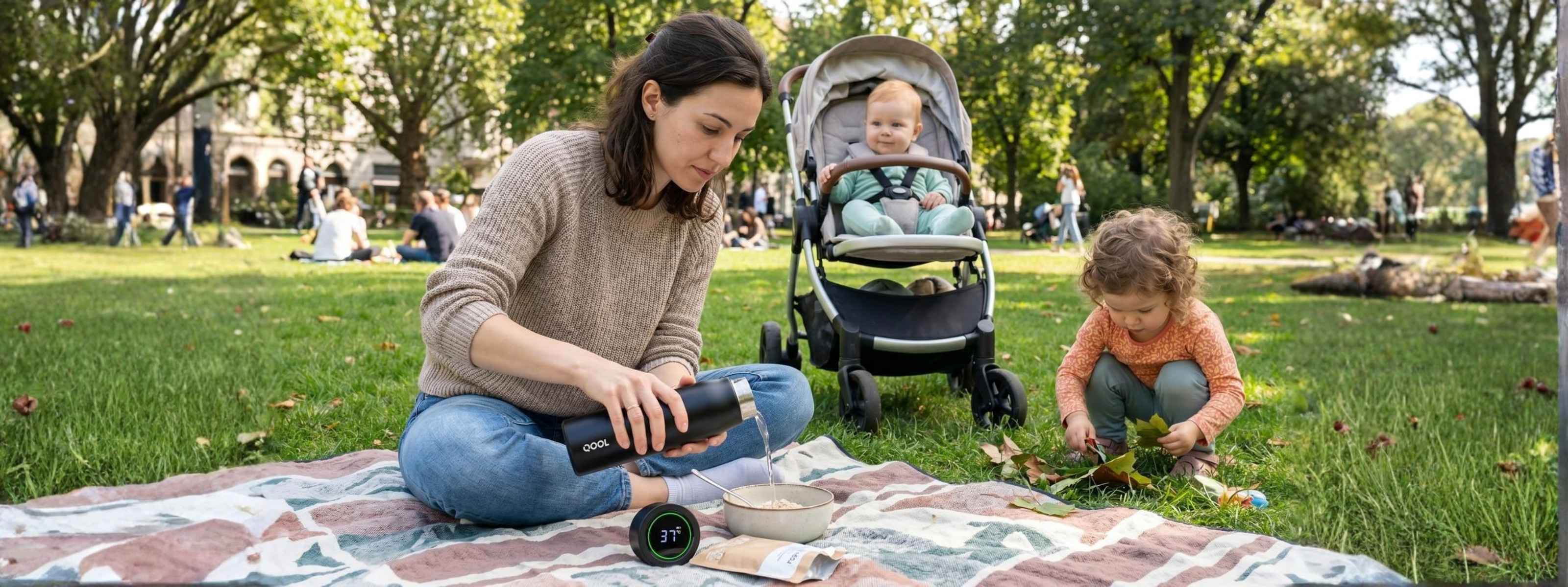 Kinder trinken unterwegs oft zu wenig – Warum deshalb viele Eltern jetzt auf smarte Trinkflaschen im Family Set setzen